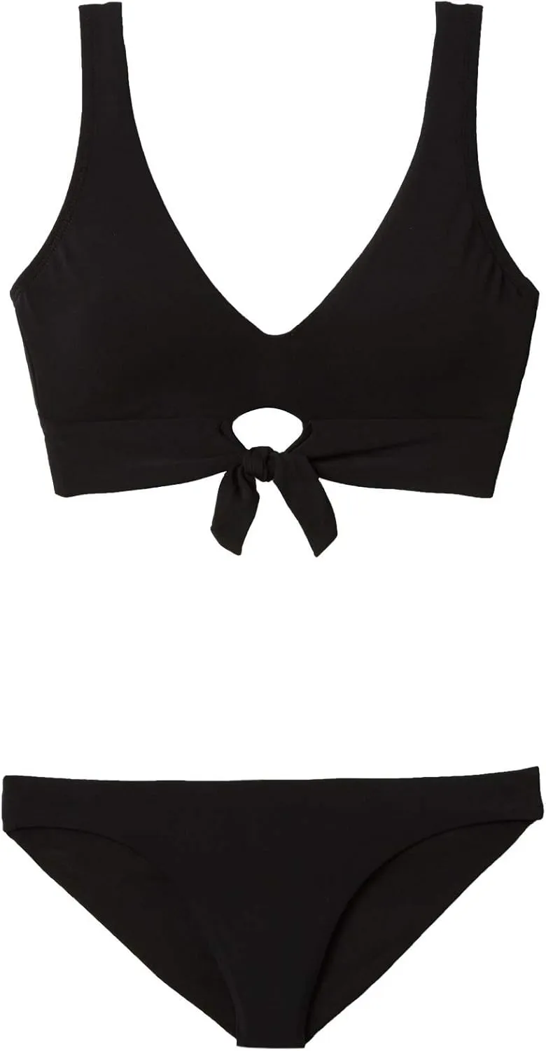 Robin Piccone Women's Ava Tie Front Bikini Top