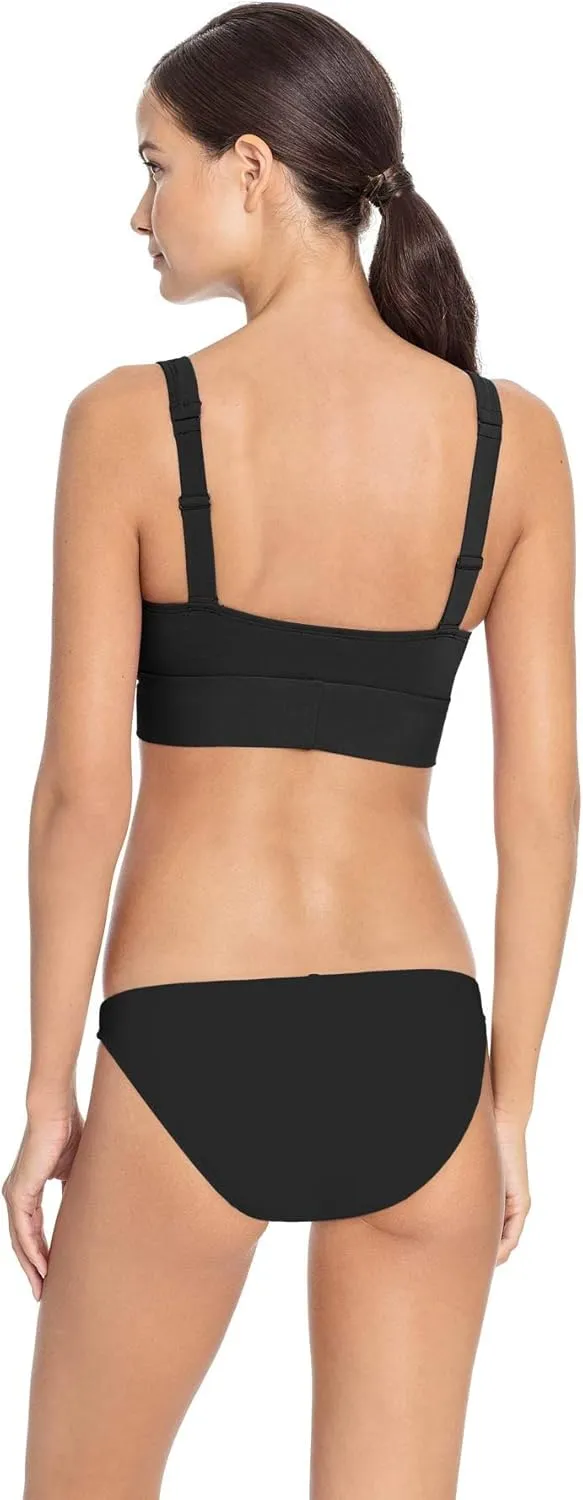 Robin Piccone Women's Ava Tie Front Bikini Top