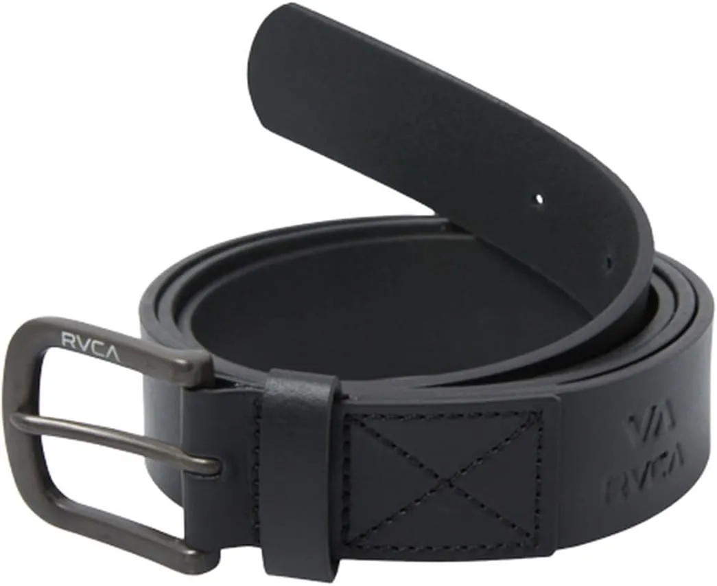 RVCA mens Standard Leather Belt