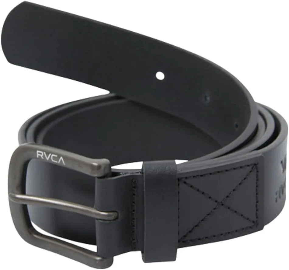 RVCA mens Standard Leather Belt