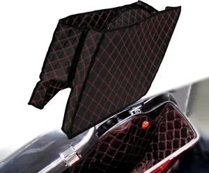 Saddlebag Liners Carpet Insert for 5 inch Stretched Hard Saddlebags Fit for Harley Touring Road King Road Glide Street Glide Electra Glide