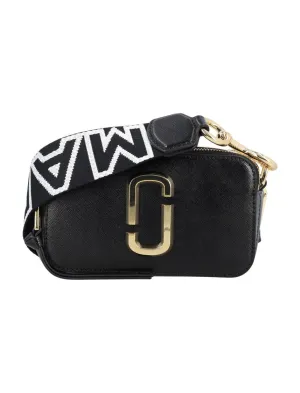 Saffiano Leather Snapshot Bag