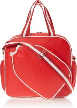 SamLouise Pickleball Tote Bag-Adjustable Pickleball, Pickleball Backpack with Water Bottle Holder