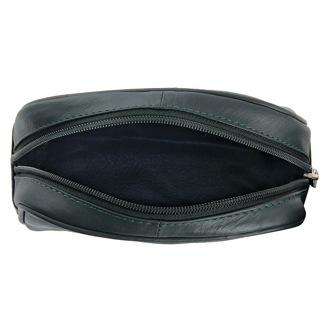 Sasha Classic Durable Leather Toiletry Bag