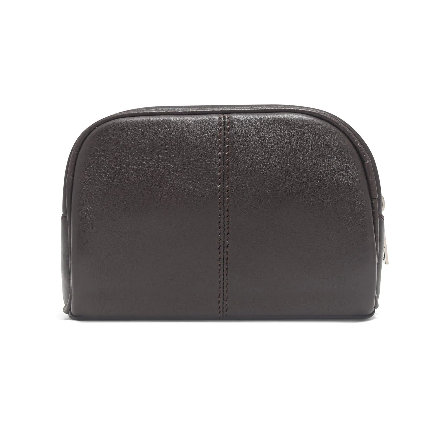 Sasha Classic Durable Leather Toiletry Bag