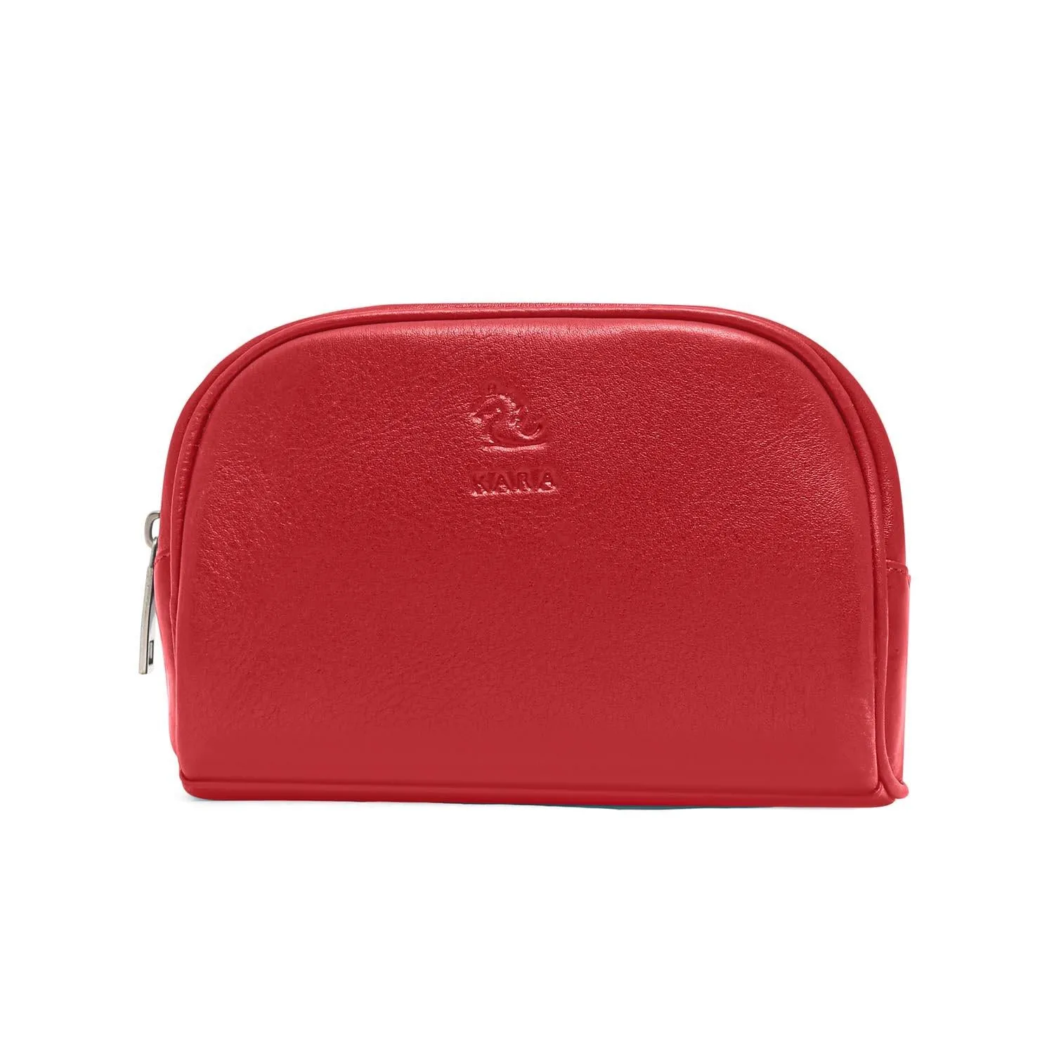 Sasha Classic Durable Leather Toiletry Bag