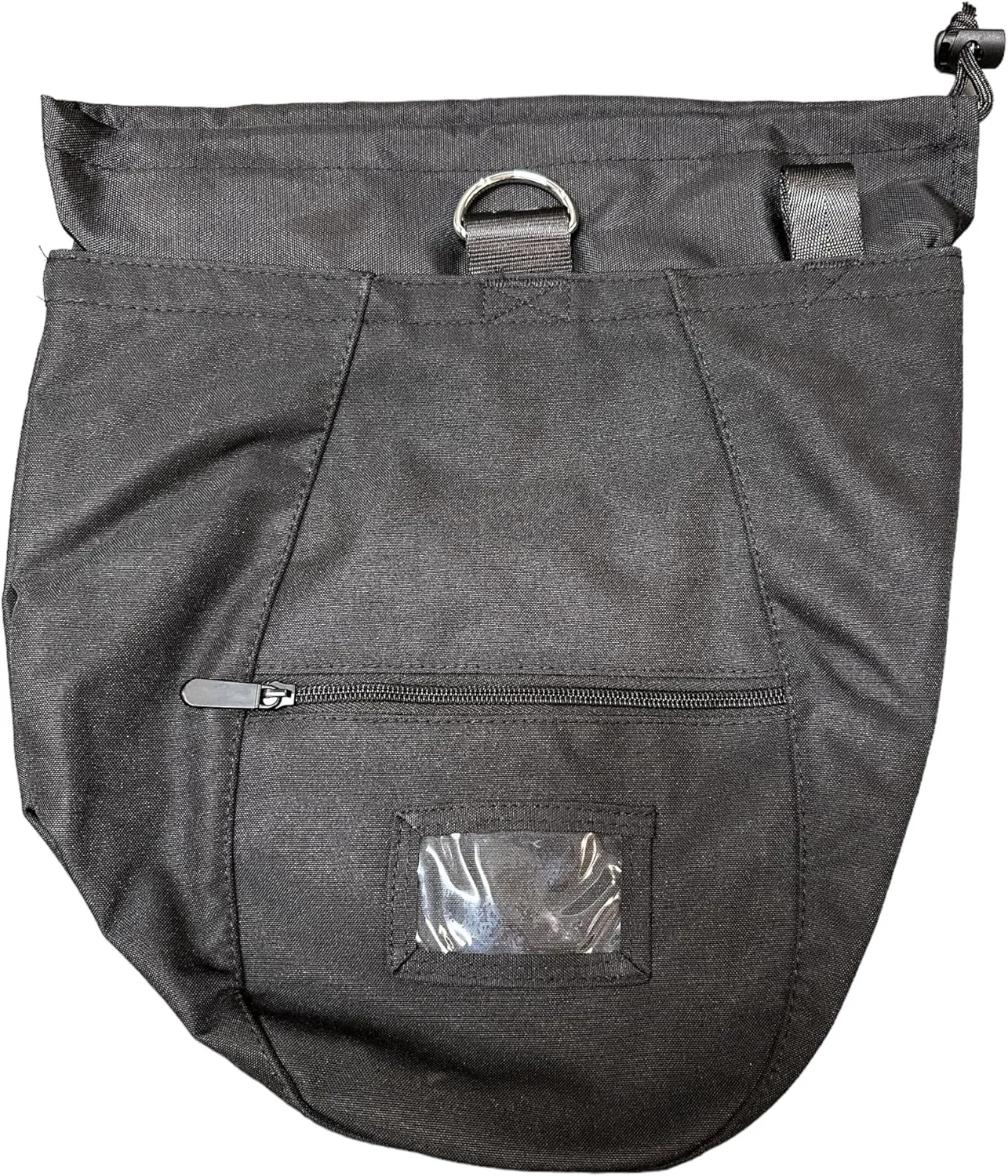 SCBA MASK BAG - Heavy Duty Firefighters Bags with Multiple Pockets| Respirator Bags with Sleek Design and Extra Storage (Black)