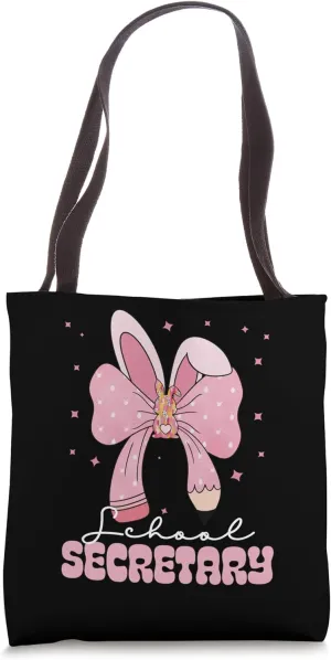 School Secretary Office secretarial Administrative Assistant Tote Bag