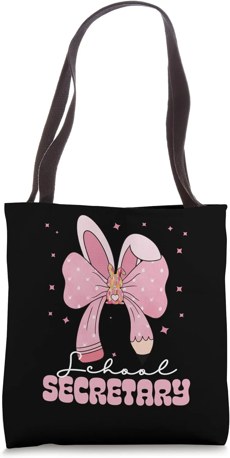 School Secretary Office secretarial Administrative Assistant Tote Bag