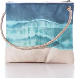 Sea Bags Recycled Sail Cloth Shoreline Tie Dye Slim Crossbody Bag Crossbody Bags for Women Travel Purse