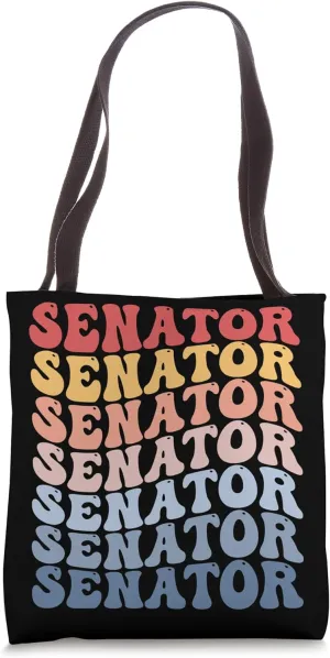 Senator Groovy Retro Tote Bag