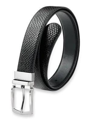 Sergio Reversible Belt - Black