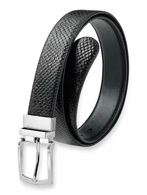 Sergio Reversible Belt - Black