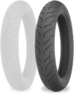 Shinko 712 Rear Motorcycle Tire 140/90-15 (70H) - Fits: Honda Magna VF700C 1986