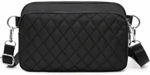 Shoulder Bags Shoulder Bag Nylon Fashion Crossbody Messengers Bags Female Fashion Women Handbags Phone Bag Case for Travel Shopping(Black)