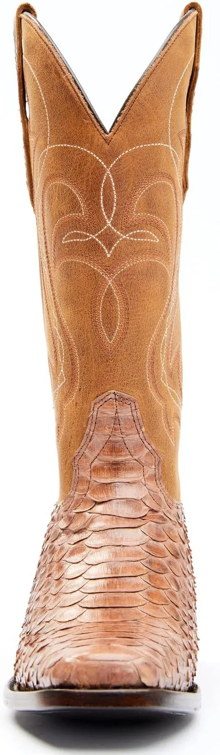 Shyanne Women's Geneva Exotic Snake Skin Western Boot Square Toe - Beswfa21l1