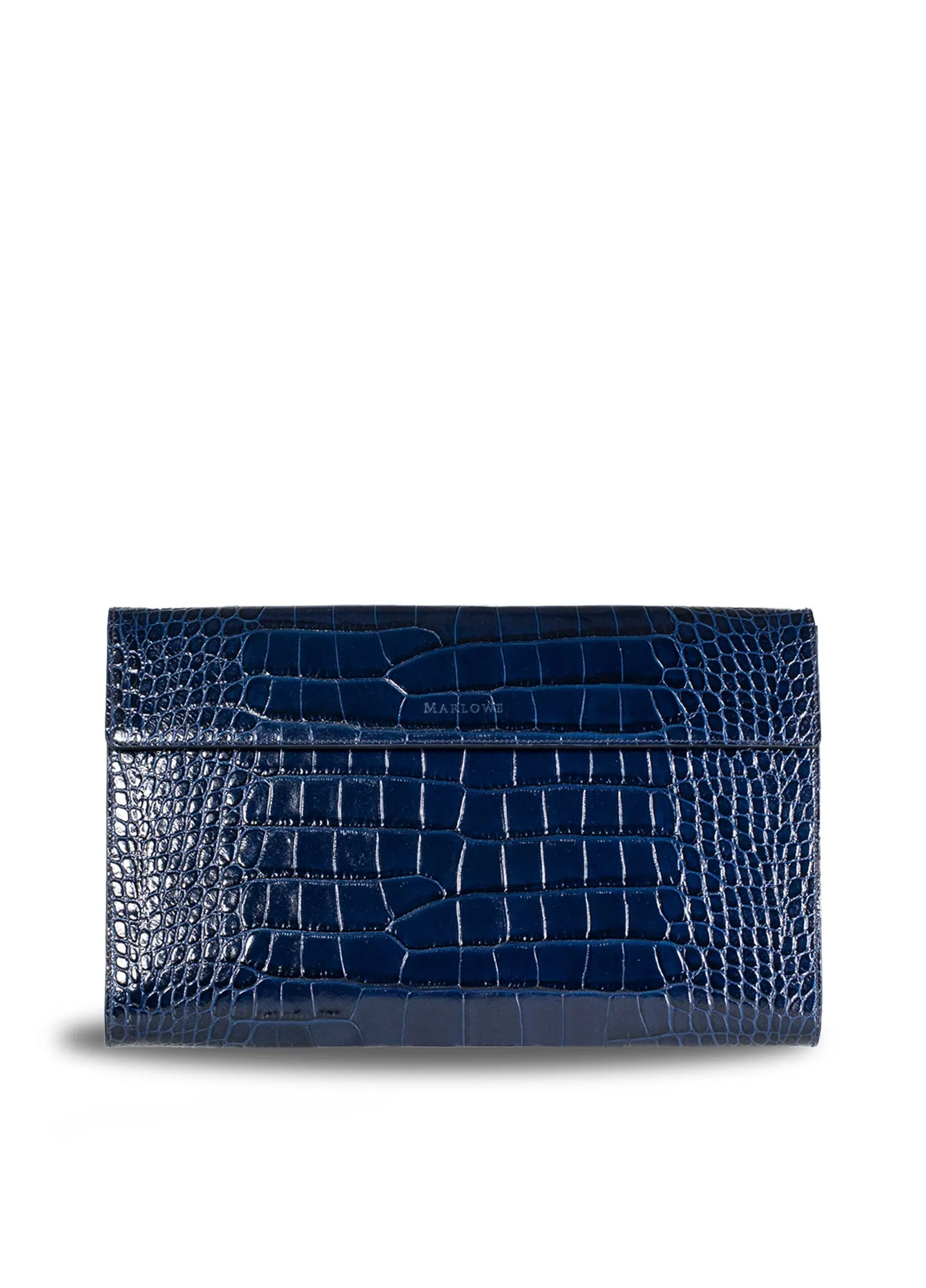 Single Handle Leather Clutch Bag