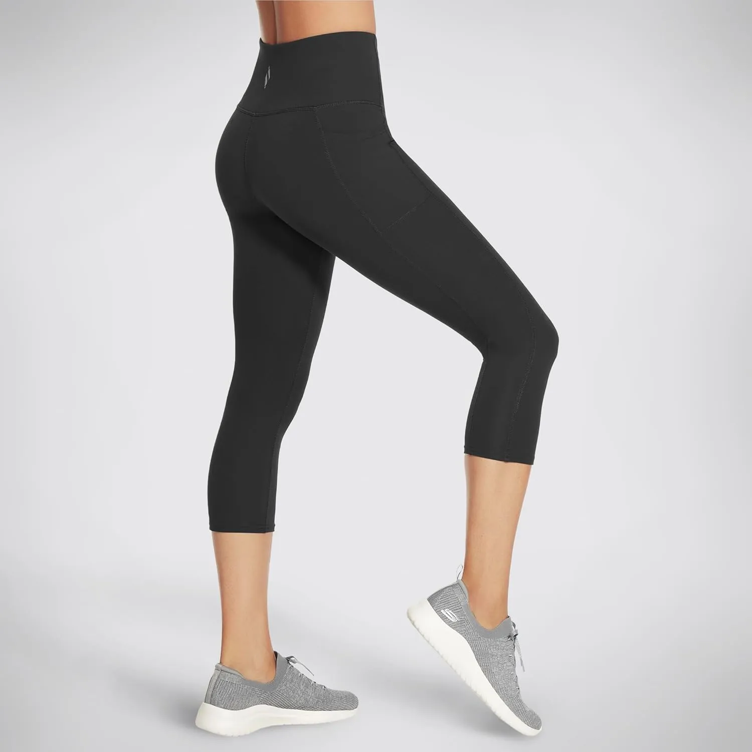 Skechers Women's Go Walk High Waisted Mid Calf Legging