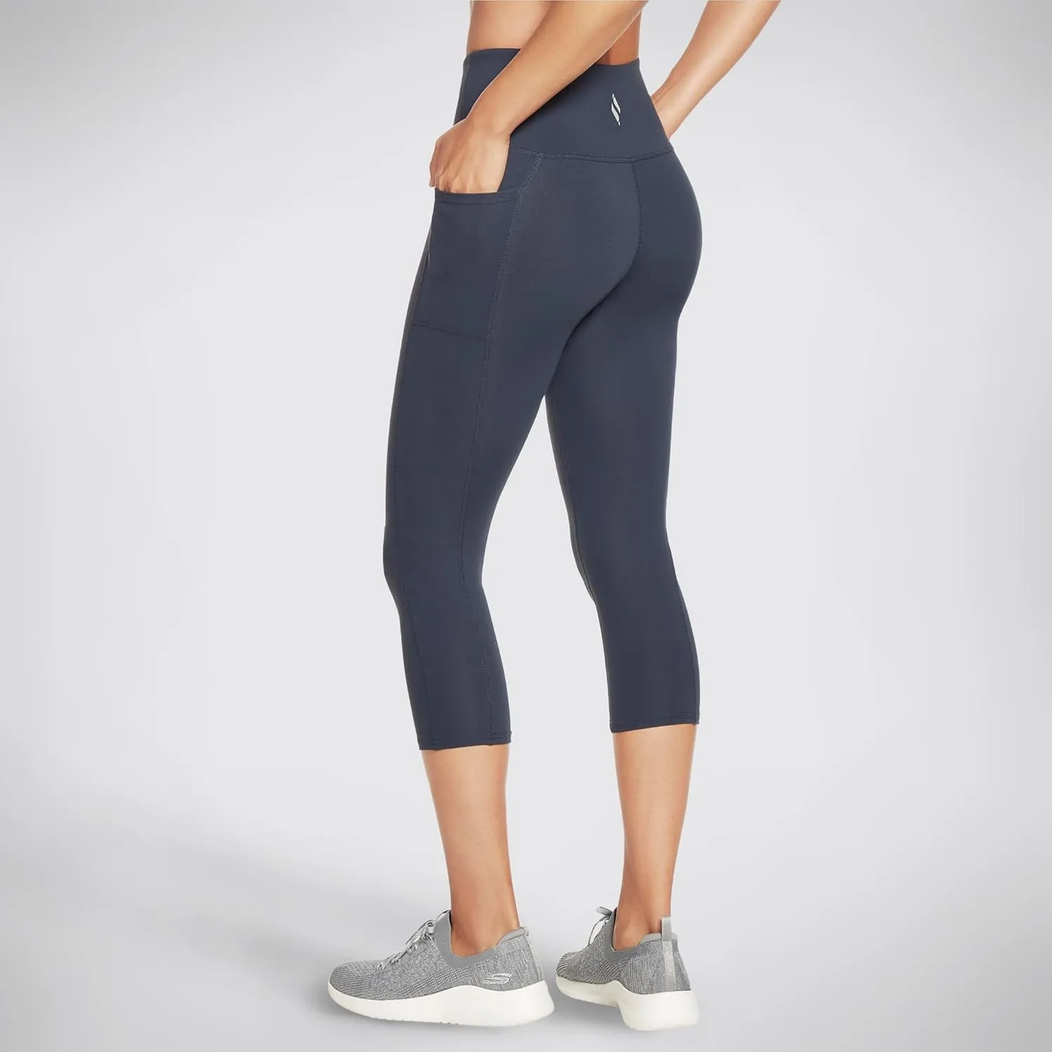 Skechers Women's Go Walk High Waisted Mid Calf Legging