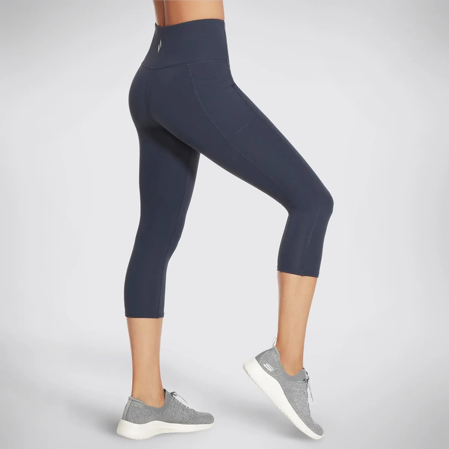 Skechers Women's Go Walk High Waisted Mid Calf Legging