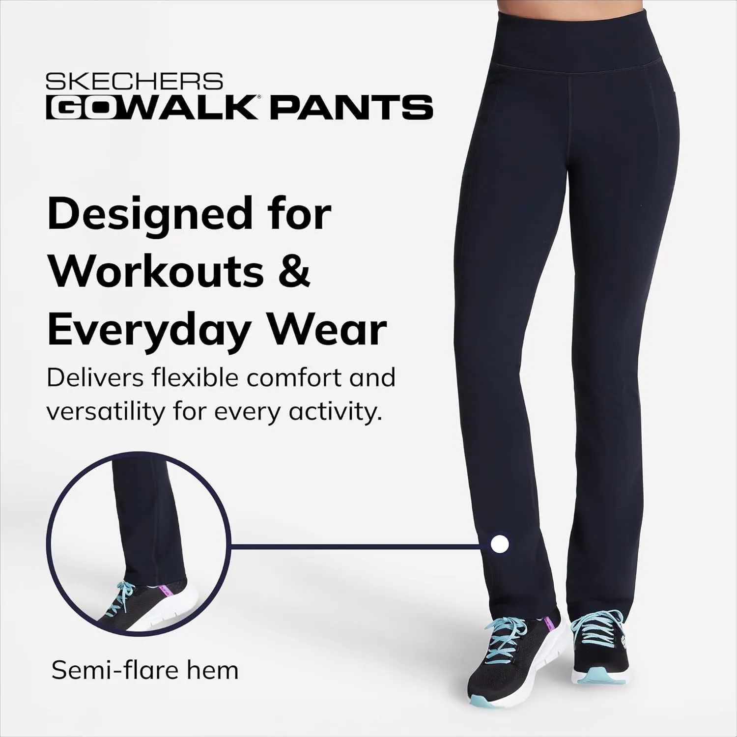 Skechers Women's Go Walk High Waisted Pant Joy