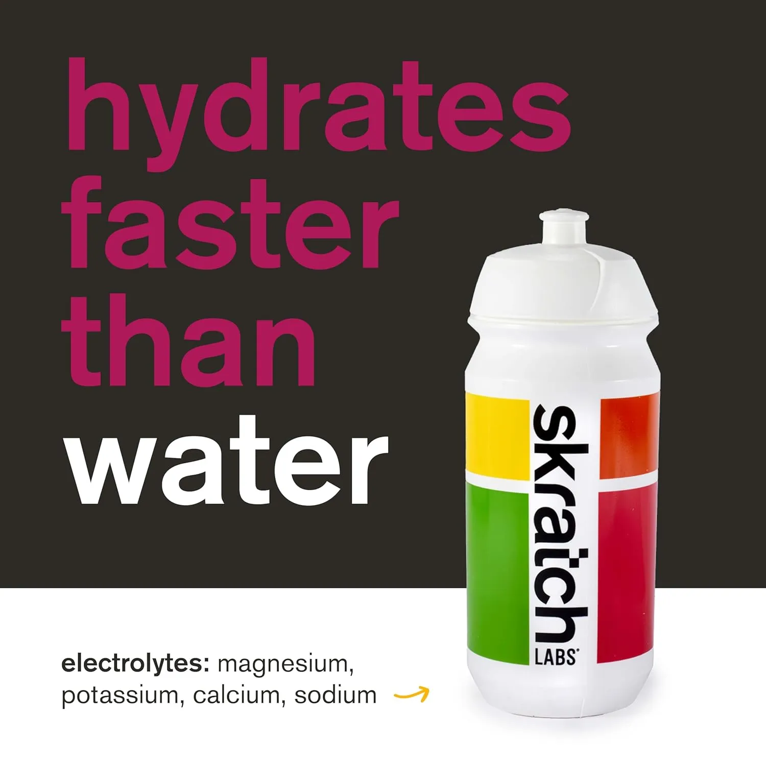 Skratch Labs Hydration Powder | Sport Drink Mix | Electrolytes Powder for Exercise, Endurance, and Performance | Passion Fruit Orange Guava | 20 Servings | Non-GMO, Vegan, Kosher