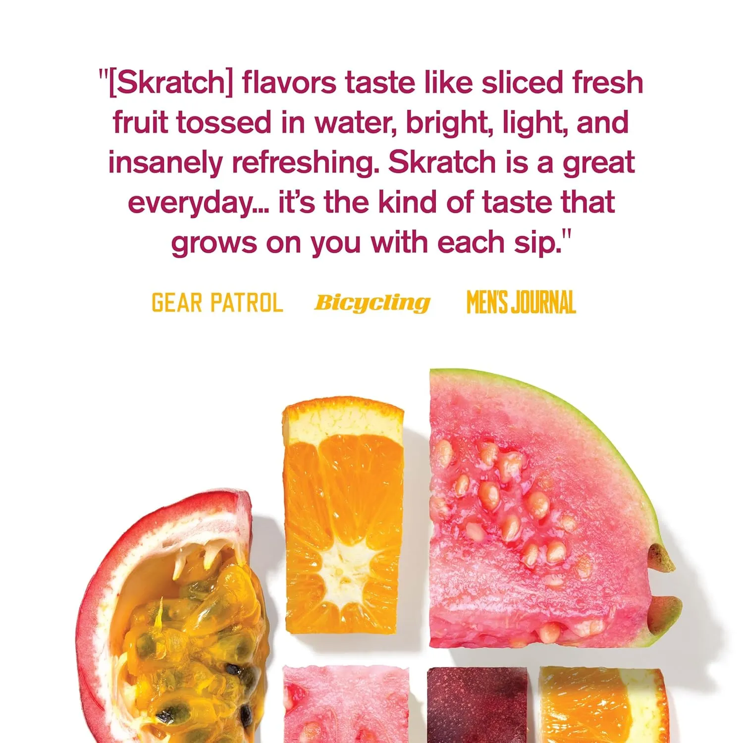 Skratch Labs Hydration Powder | Sport Drink Mix | Electrolytes Powder for Exercise, Endurance, and Performance | Passion Fruit Orange Guava | 20 Servings | Non-GMO, Vegan, Kosher