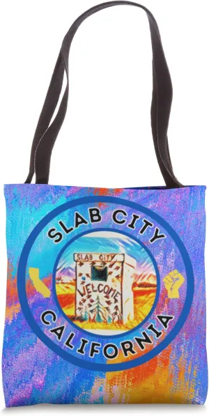 Slab City Tie Dye Tote Bag
