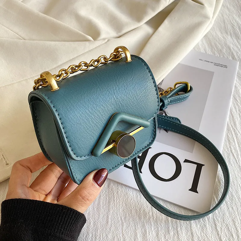 Sleek Brown Crossbody