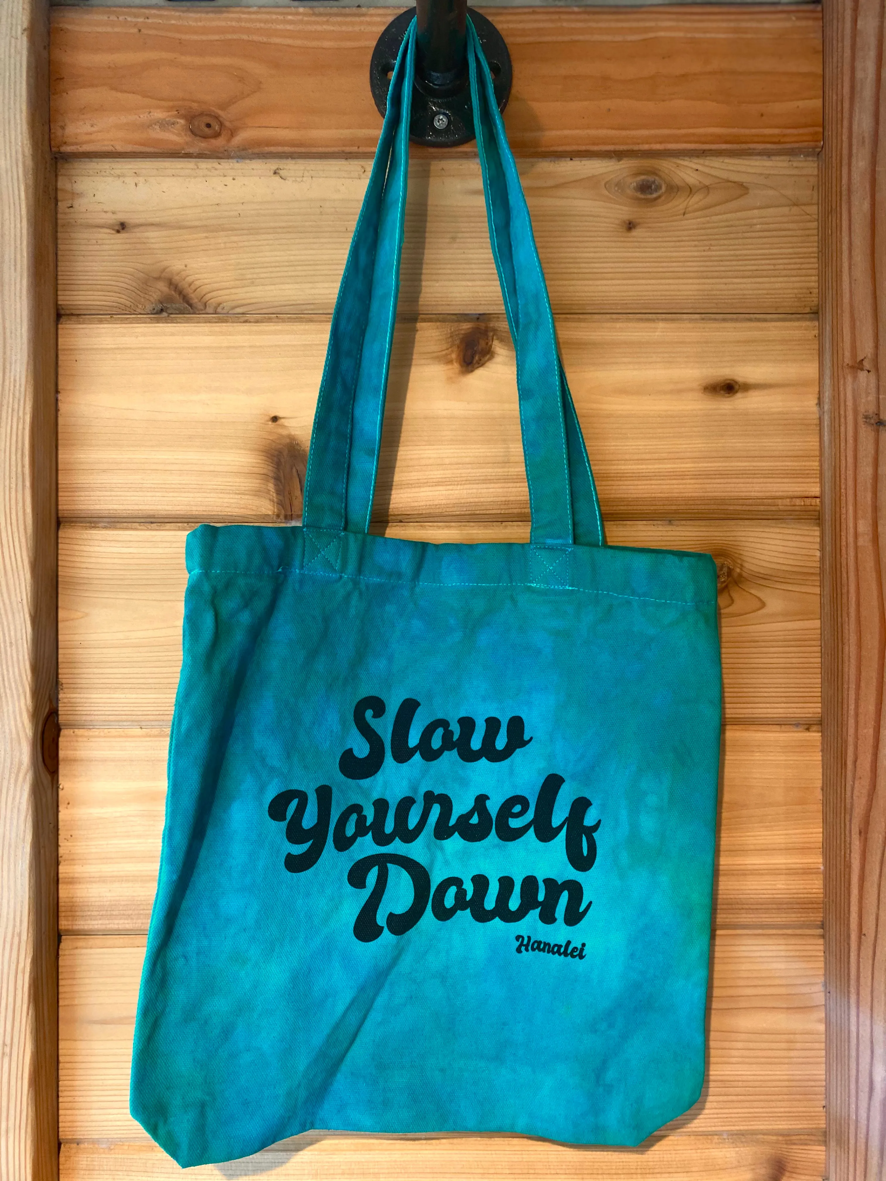 Slow Yourself Down Tote Bags