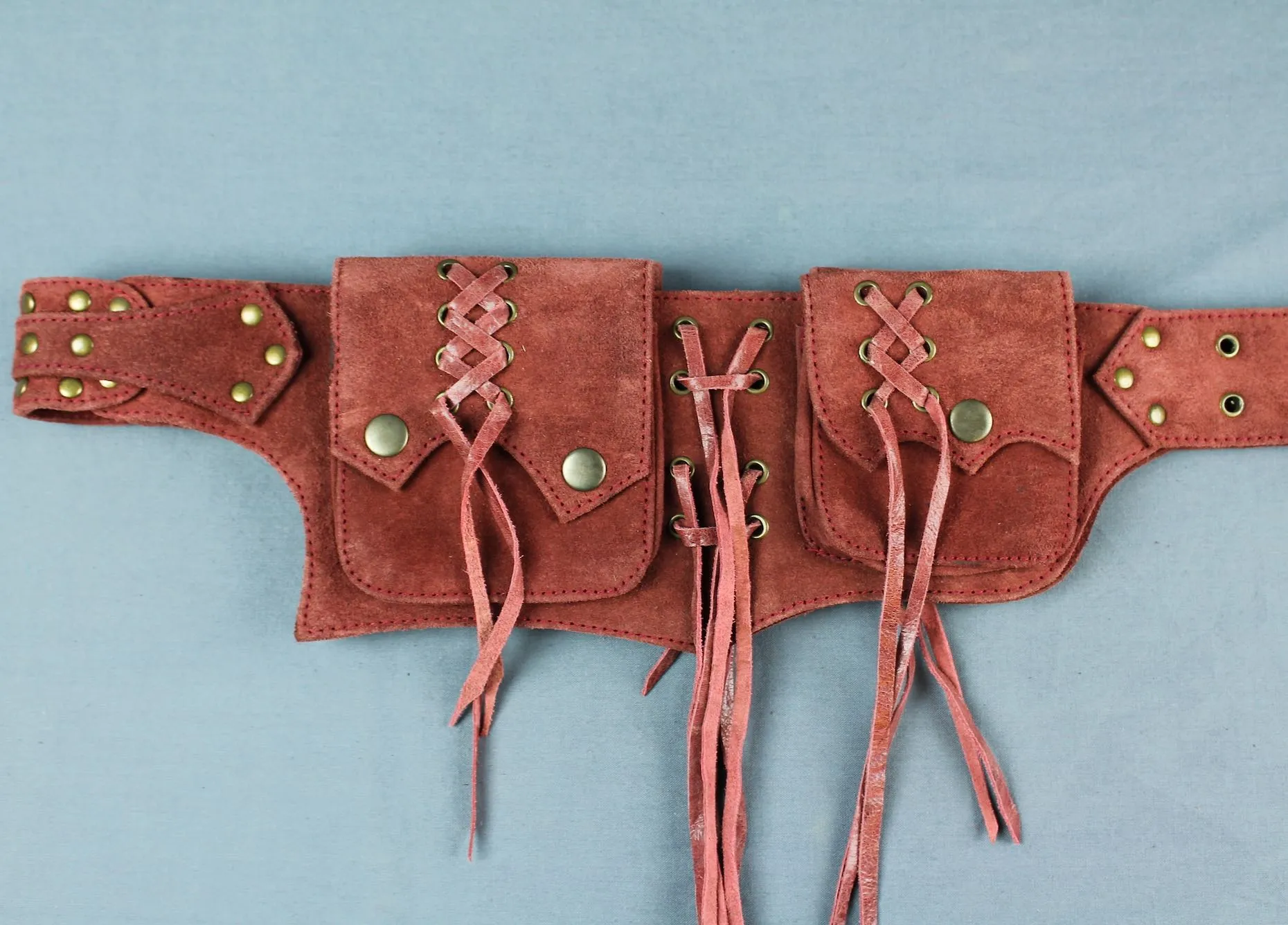 Small Suede Goa Belt Bag