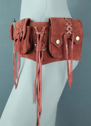Small Suede Goa Belt Bag