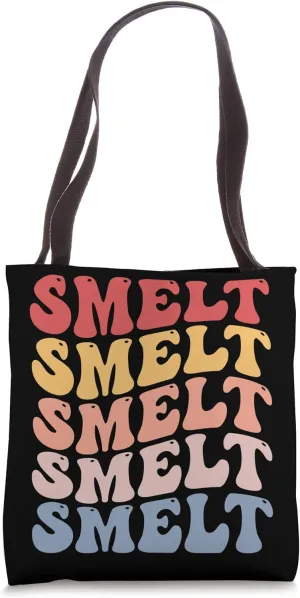 Smelt Groovy Retro Fish Tote Bag