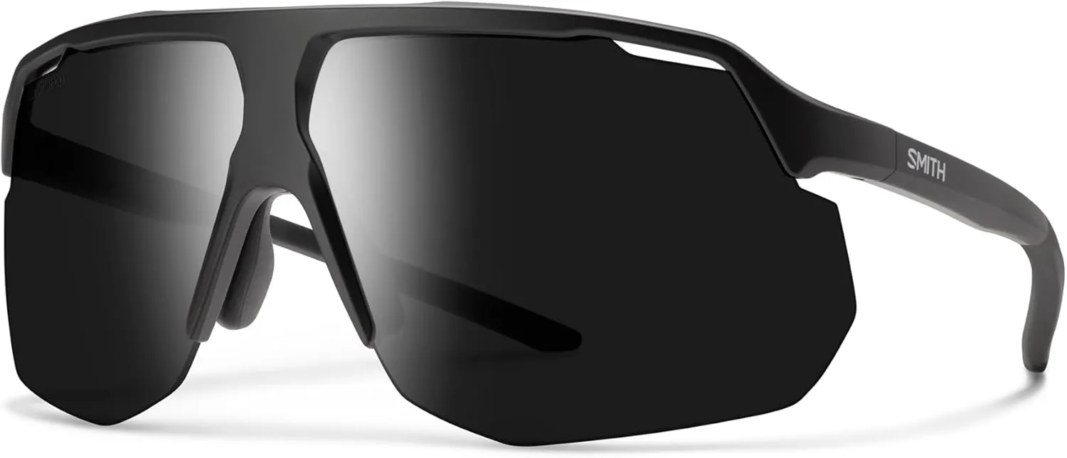 SMITH Motive Matte Black Sunglasses - Performance Active Sunglasses - for Men & Women