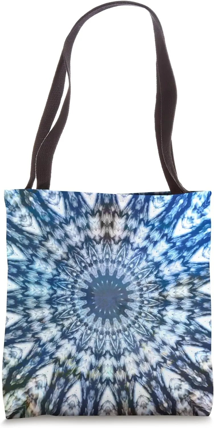 Smoky Blues Tote Bag