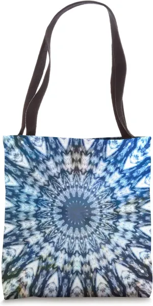 Smoky Blues Tote Bag