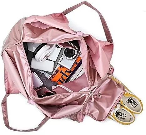 Soft Nylon Shoulder Bag for Gym & Yoga – Stylish Sports Handbag for Workout Gear & Essentials