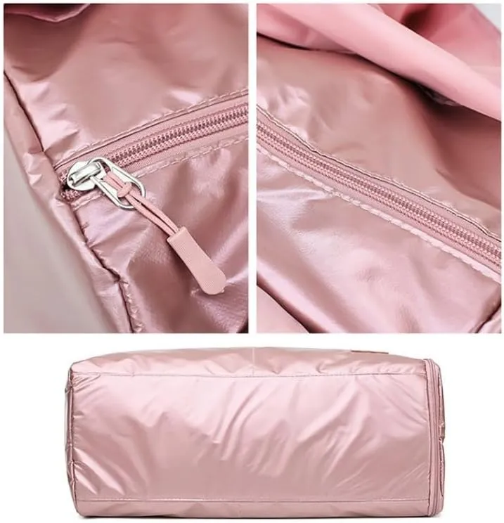 Soft Nylon Shoulder Bag for Gym & Yoga – Stylish Sports Handbag for Workout Gear & Essentials