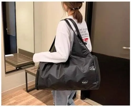 Soft Nylon Shoulder Bag for Gym & Yoga – Stylish Sports Handbag for Workout Gear & Essentials