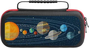 Solar System Planets Carrying Case Compatible with Switch/Switch OLED/Switch Lite with 20 Games Cartridges Slot