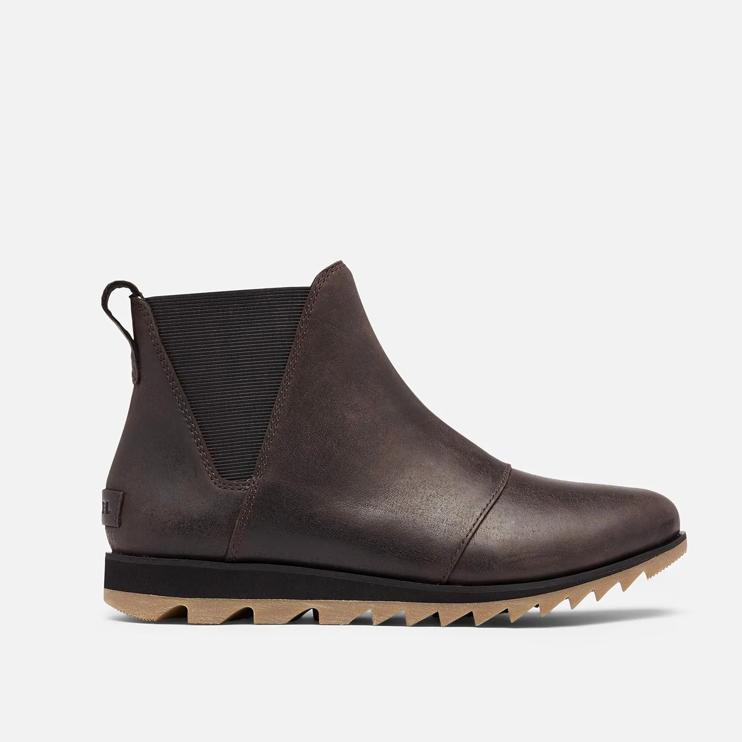 Sorel Women's Harlow Chelsea Rain Boot — Waterproof Leather Ankle Booties