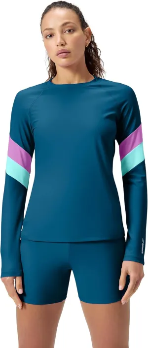 Speedo Women's Uv Swim Shirt Long Sleeve Rashguard