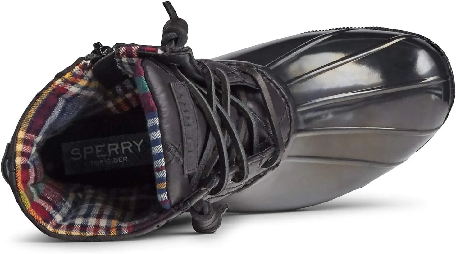 Sperry Women's Saltwater Nylon Quilt Rain Boot