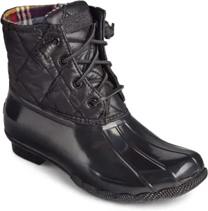 Sperry Women's Saltwater Nylon Quilt Rain Boot