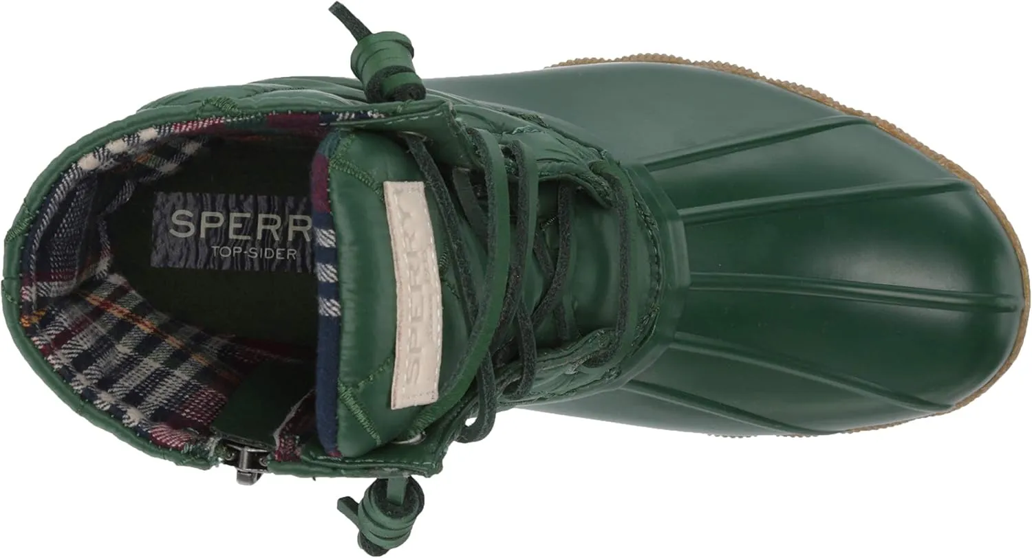 Sperry Women's Saltwater Nylon Quilt Rain Boot
