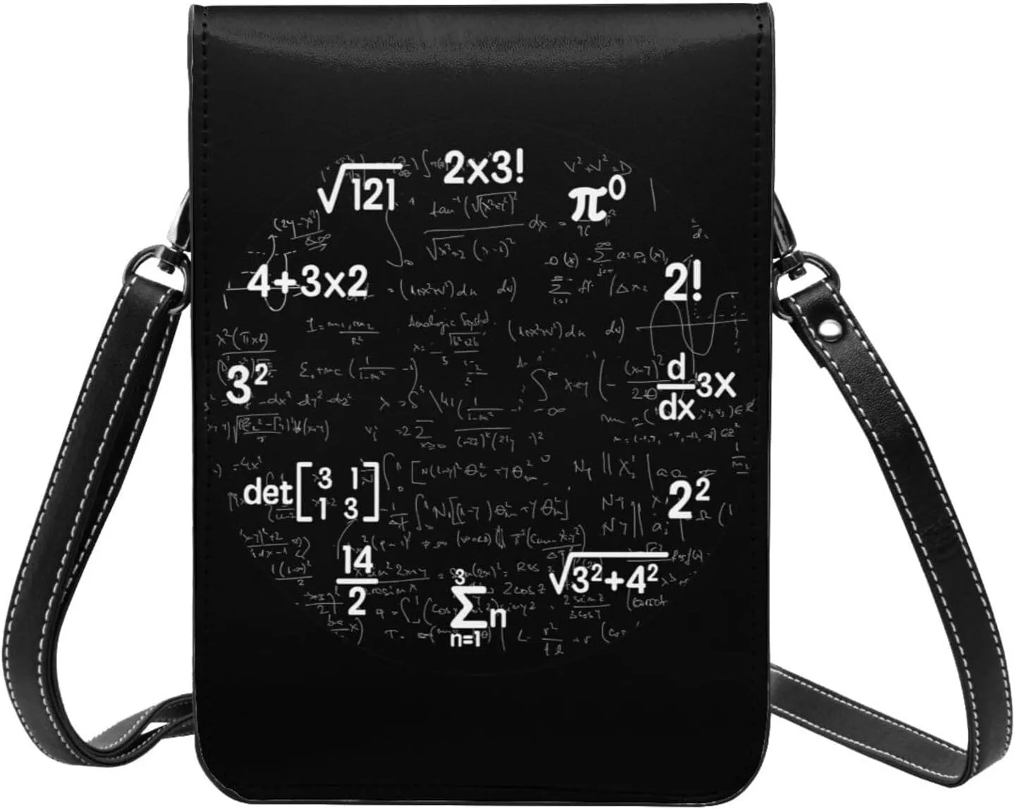 Spicy Red Chilli Peppers Leather Crossbody Phone Purse for Women Cute Wallet Bags Lightweight Mini Sling Bag