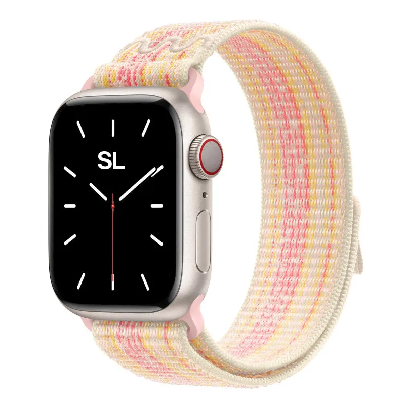 Starlight Pink Sport Loop Active for Apple Watch