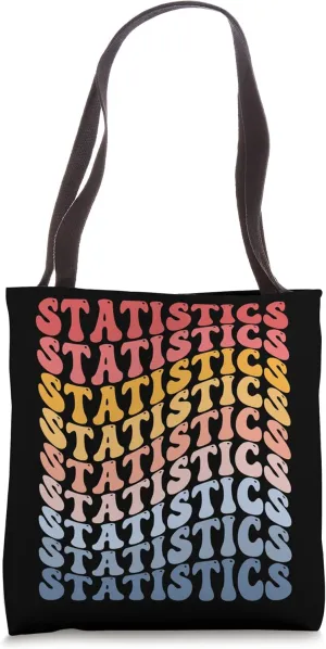Statistics Groovy Statistician Data Science Tote Bag