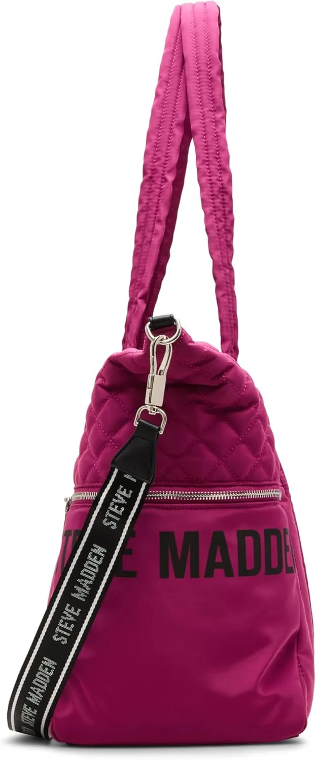 Steve Madden Bwythe Nylon Quilted Overnighter