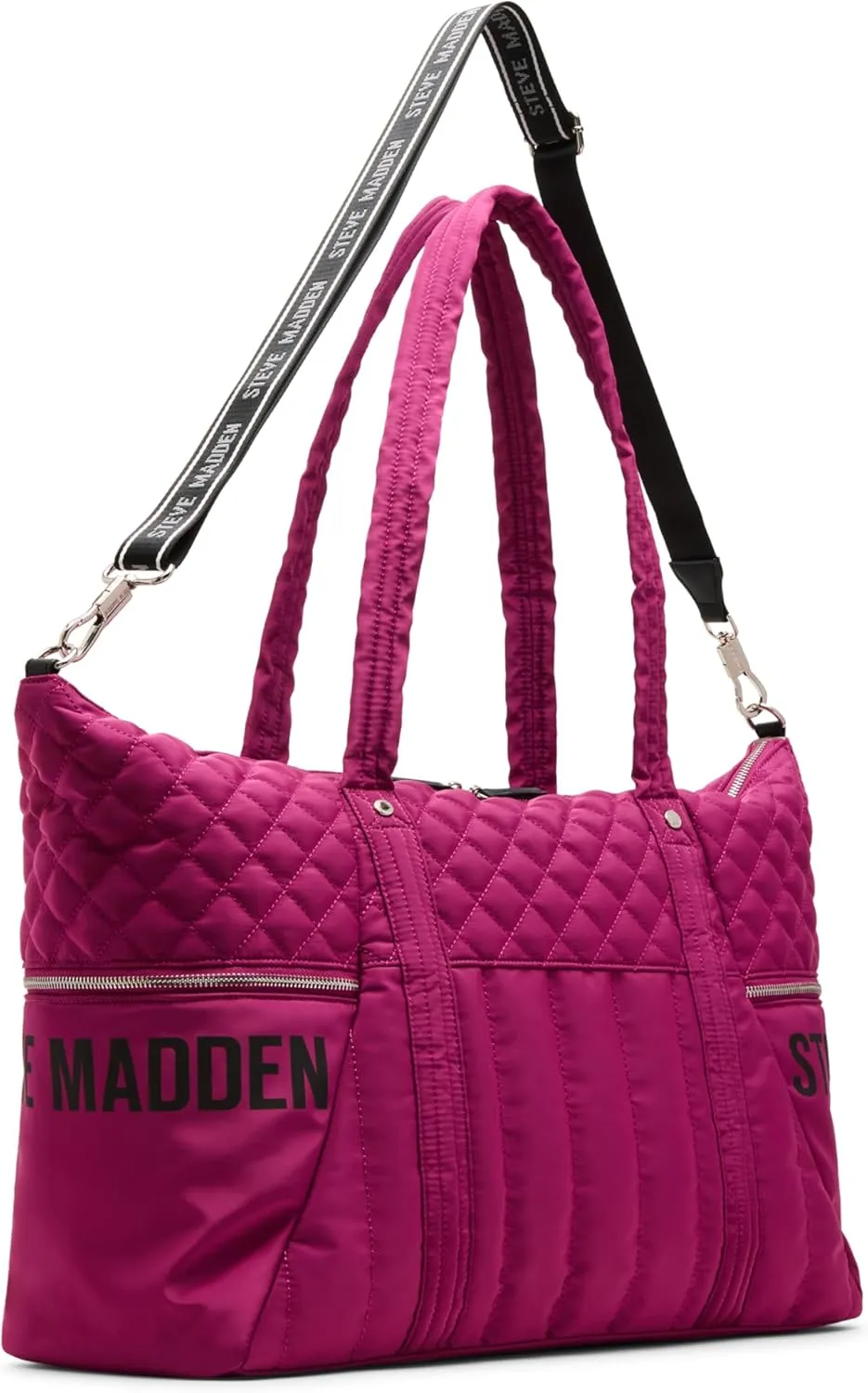 Steve Madden Bwythe Nylon Quilted Overnighter
